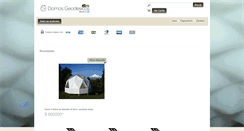 Desktop Screenshot of domosgeodesicos.mercadoshops.cl